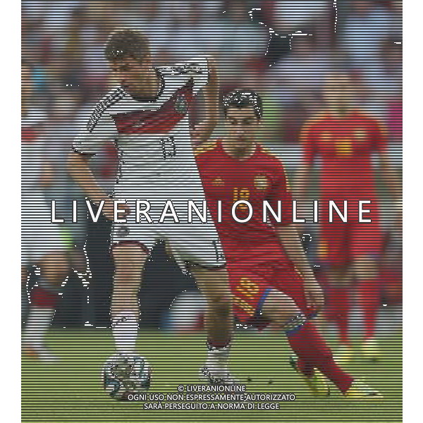 firo : 06.06.2014 Fu§ball,Fussball,Nationalmannschaft Deutschland, Testspiel, Freundschaftsspiel,WM-Test WM 2014 Brasilien, Deutschland,GER - Armenien 6:1 Thomas M†LLER, GER,gegen MKHITARYAN $worldrightsEs gelten unsere AGB, einsehbar auf www.firosportphoto.de copyright by firo sportphoto: Coesfelder Str.207 48249 DŸlmeTel.:02594 9916004 www.firosportphoto.de mail@firosportphoto.de (V o l k s b a n k B o c h u m - W i t t e n ) BLZ.: 430 601 29 Kt. Nr.: 341 117 100 Tel.:02594 9916004 AG ALDO LIVERANI SAS ONLY ITALY