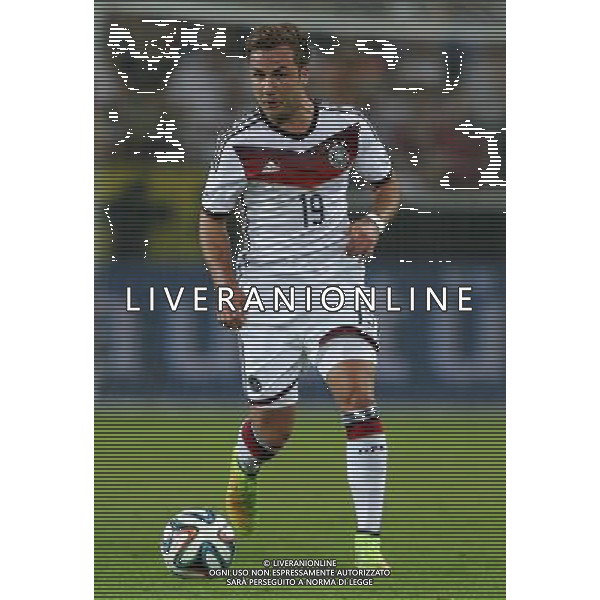 Benefizspiel, Deutschland vs. Armenien, 06.06.14 Mario Götze (Deutschland) International Friendly match between Germany and Armenia at Coface Arena on June 6, 2014 in Mainz, Germany. ©PHOTOSHOT/Agenzia Aldo Liverani sas - ITALY ONLY - EDITORIAL USE ONLY - Germania vs Armenia partita amichevole in preparazione della Coppa del Mondo FIFA Brasile 2014 Coface Arena di Magonza, in Germania 06 giugno 2014