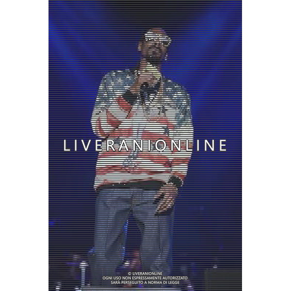 Snoop Dogg performs at Parklife Festival, Heaton Park, Manchester, England, 7th June 2014. Photograph by Mike Gray/LFI
