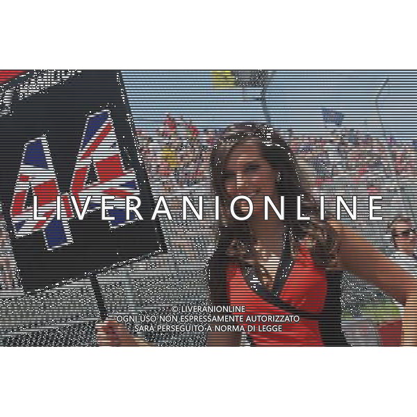 Grid girl. 08.06.2014. Formula 1 World Championship, Rd 7, Canadian Grand Prix, Montreal, Canada, Race Day. - www.xpbimages.com, EMail: requests@xpbimages.com - copy of publication required for printed pictures. Every used picture is fee-liable. © Copyright: Photo4 / XPB Images AG ALDO LIVERANI SAS ONLY ITALY