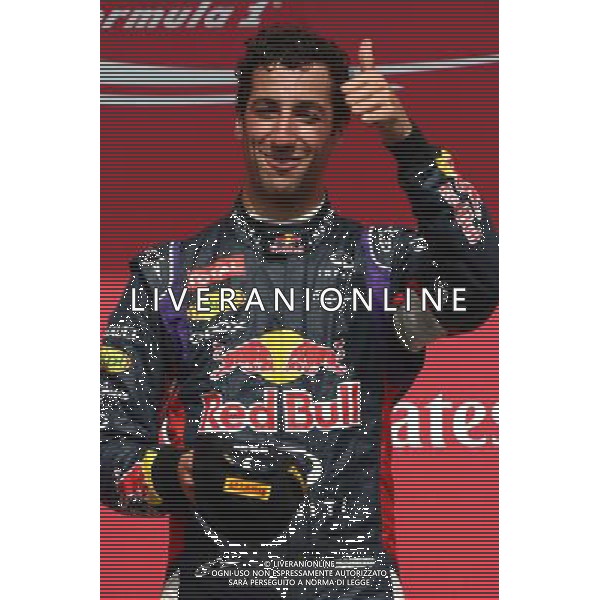 1st place Daniel Ricciardo (AUS) Red Bull Racing 08.06.2014. Formula 1 World Championship, Rd 7, Canadian Grand Prix, Montreal, Canada, Race Day. - www.xpbimages.com, EMail: requests@xpbimages.com - copy of publication required for printed pictures. Every used picture is fee-liable. © Copyright: Batchelor / XPB Images AG ALDO LIVERANI SAS ONLY ITALY