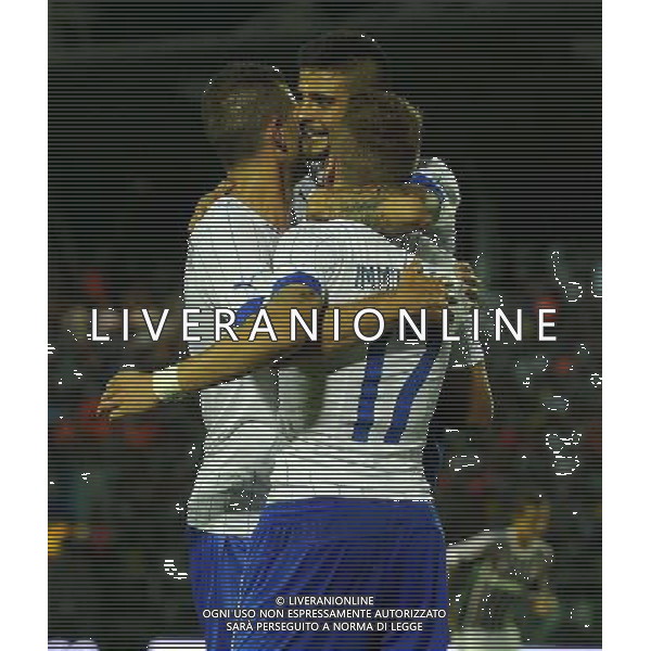 FIFA World Cup Brasile 2014 Amichevole Volta Redonda (Rio de Janeiro) - 08.06.2014 Fluminense-Italia Nella Foto:insigne esulta secondo gol /Ph.Vitez-Ag. Aldo Liverani