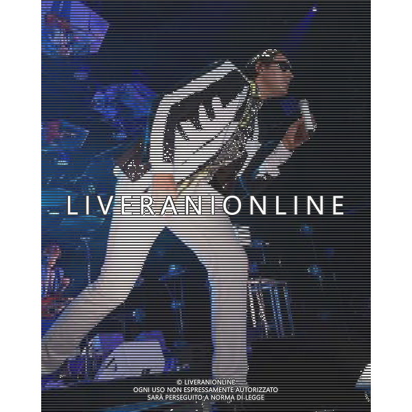 Arcade Fire plays Earls Court on 07/06/2014 at Earls Court, London. Persons pictured: Win Butler AG ALDO LIVERANI SAS ONLY ITALY