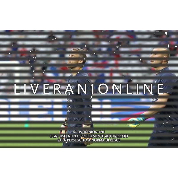 Stephane RUFFIER / Mickael LANDREAU - 08.06.2014 - France / Jamaique - Match amical Photo : Fred Marvaux / Icon Sport AG ALDO LIVERANI SAS ONLY ITALY