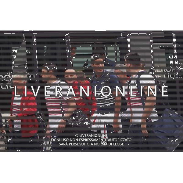 Raphael VARANE - 09.06.2014 - Depart de la France pour le Bresil - Lille / Rio - Coupe du Monde 2014 Photo : Fred Marvaux / Icon Sport AG ALDO LIVERANI SAS ONLY ITALY