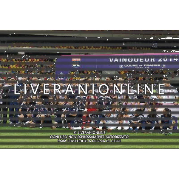 Victoire Lyon - 07.06.2014 - PSG / Lyon - Finale de la Coupe de France Feminine 2014 Photo : Dorine Bouteiller / Icon Sport AG ALDO LIVERANI SAS ONLY ITALY