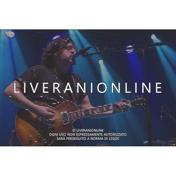 THEN THICKENS supporting Echo \' The Bunnyman at Shepherds Bush Empire in London on 8th June 2014. AG ALDO LIVERANI SAS ONLY ITALY