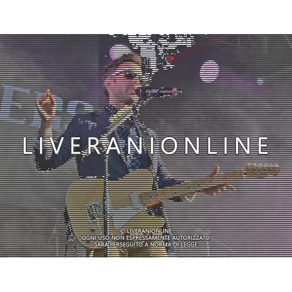  The Hoosiers perform at Sportsbeat 2014 Sunday, Plock Court, Gloucester, Gloucestershire Date ;08/06/2014 AG ALDO LIVERANI SAS ONLY ITALY