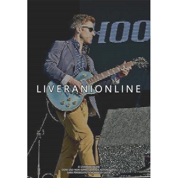  The Hoosiers perform at Sportsbeat 2014 Sunday, Plock Court, Gloucester, Gloucestershire Date ;08/06/2014 AG ALDO LIVERANI SAS ONLY ITALY
