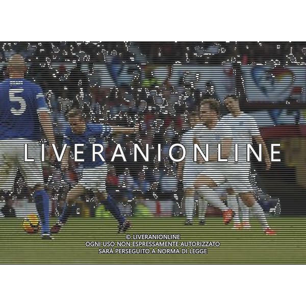 Soccer Aid at Old Trafford Football Club Manchester on 8th June 2014. Nicky Byrne and Olly Murs. ©PHOTOSHOT/Agenzia Aldo Liverani sas - ITALY ONLY - EDITORIAL USE ONLY - Partita di beneficenza tra l\'Inghilterra e Resto del Mondo con le stelle mondiali del calcio e dello spettacolo all\'Old Trafford, stadio del Manchester United, 8 giugno 2014