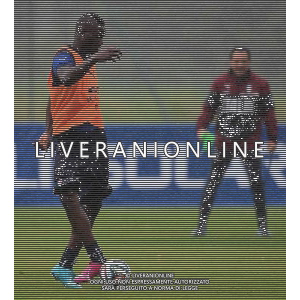 FIFA World Cup Brasile 2014 Mangaritiba (Rio de Janeiro) - 10.06.2014 Allenamento Italia Nella Foto:balotelli prandelli /Ph.Vitez-Ag. Aldo Liverani