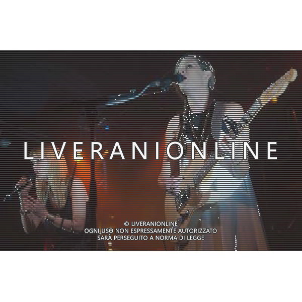The Pierces perform at Concorde 2 Brighton on 10 June 2014. Pictured: Allison Pierce Catherine Pierce AG ALDO LIVERANI SAS ONLY ITALY
