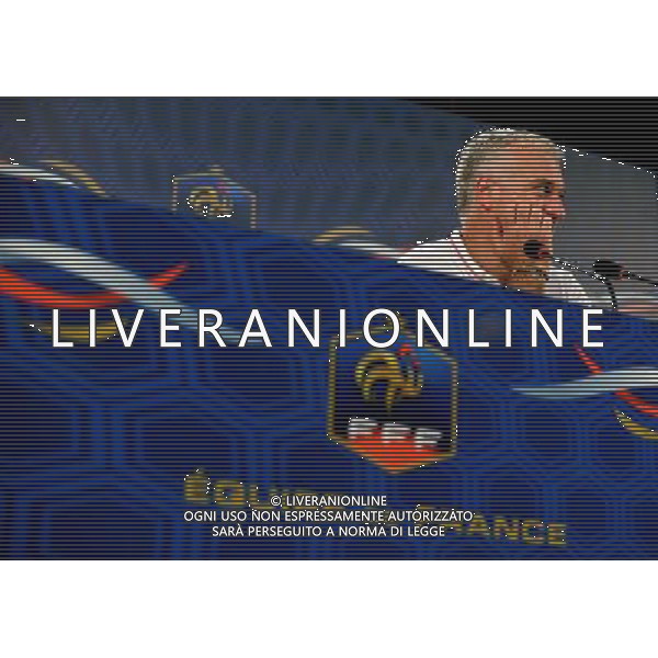 Didier DESCHAMPS - 10.06.2014 - Conference de Presse de l Equipe de France - Coupe du Monde 2014 Photo : Dave Winter / Icon Sport