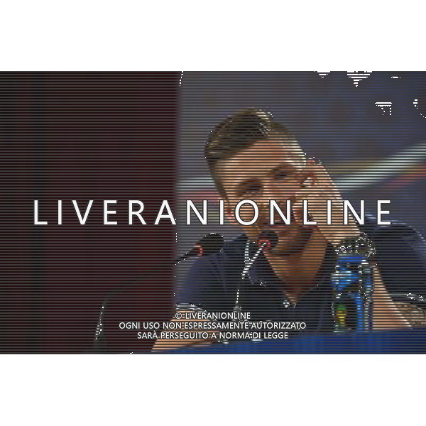 Olivier GIROUD - 10.06.2014 - Conference de Presse de l Equipe de France - Coupe du Monde 2014 Photo : Dave Winter / Icon Sport