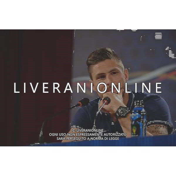 Olivier GIROUD - 10.06.2014 - Conference de Presse de l Equipe de France - Coupe du Monde 2014 Photo : Dave Winter / Icon Sport