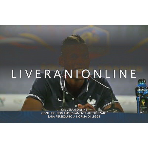 Paul POGBA - 10.06.2014 - Conference de Presse de l Equipe de France - Coupe du Monde 2014 Photo : Dave Winter / Icon Sport