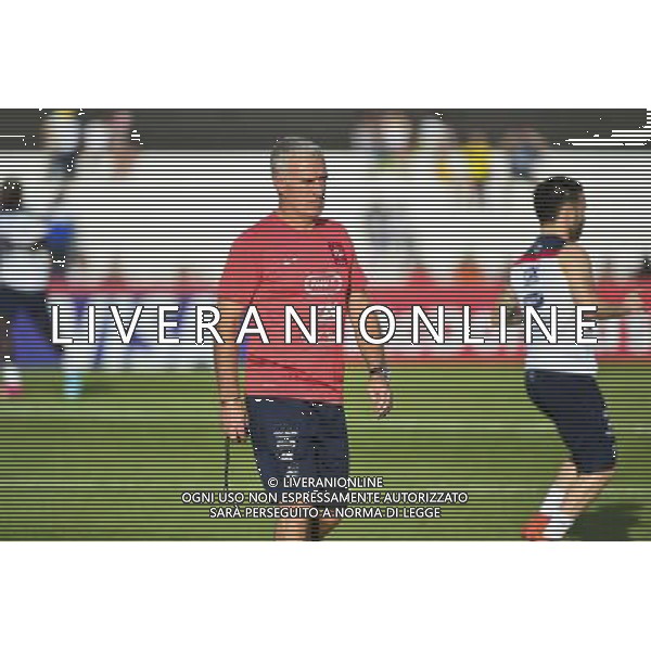 Didier DESCHAMPS - 10.06.2014 - Entrainement Equipe de France - Coupe du Monde 2014 Photo : Dave Winter / Icon Sport