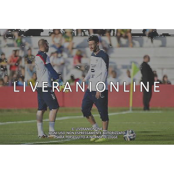 Hugo LLORIS / Stephane RUFFIER - 10.06.2014 - Entrainement Equipe de France - Coupe du Monde 2014 Photo : Dave Winter / Icon Sport