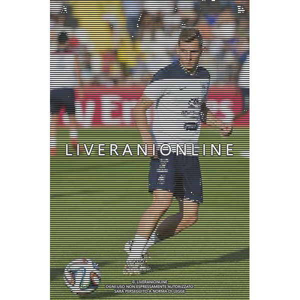 Lucas DIGNE - 10.06.2014 - Entrainement Equipe de France - Coupe du Monde 2014 Photo : Dave Winter / Icon Sport