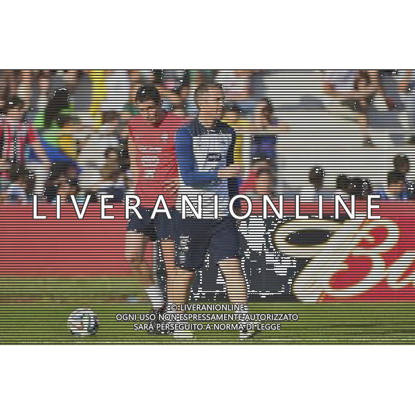 Mickael LANDREAU / Franck RAVIOT - 10.06.2014 - Entrainement Equipe de France - Coupe du Monde 2014 Photo : Dave Winter / Icon Sport