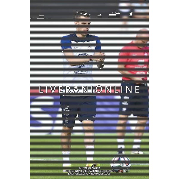 Morgan SCHNEIDERLIN - 10.06.2014 - Entrainement Equipe de France - Coupe du Monde 2014 Photo : Dave Winter / Icon Sport