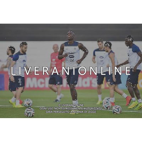 Paul POGBA - 10.06.2014 - Entrainement Equipe de France - Coupe du Monde 2014 Photo : Dave Winter / Icon Sport