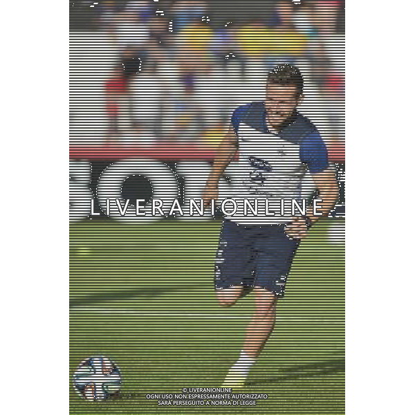 Yohan CABAYE - 10.06.2014 - Entrainement Equipe de France - Coupe du Monde 2014 Photo : Dave Winter / Icon Sport AG ALDO LIVERANI SAS ONLY ITALY