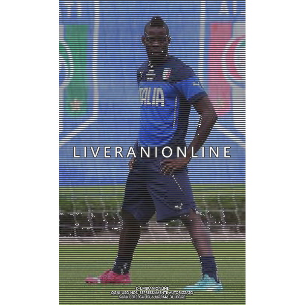 FIFA World Cup Brasile 2014 Mangaritiba (Rio de Janeiro) - 11.06.2014 Allenamento Italia Nella Foto:balotelli /Ph.Vitez-Ag. Aldo Liverani