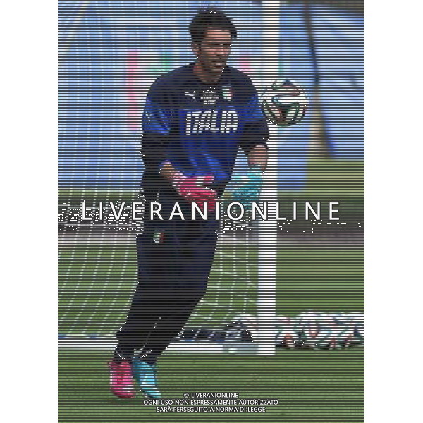 FIFA World Cup Brasile 2014 Mangaritiba (Rio de Janeiro) - 11.06.2014 Allenamento Italia Nella Foto:buffon /Ph.Vitez-Ag. Aldo Liverani