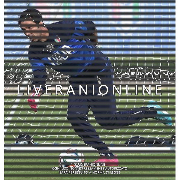 FIFA World Cup Brasile 2014 Mangaritiba (Rio de Janeiro) - 11.06.2014 Allenamento Italia Nella Foto:buffon /Ph.Vitez-Ag. Aldo Liverani
