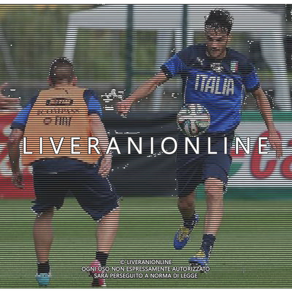 FIFA World Cup Brasile 2014 Mangaritiba (Rio de Janeiro) - 11.06.2014 Allenamento Italia Nella Foto:parolo /Ph.Vitez-Ag. Aldo Liverani