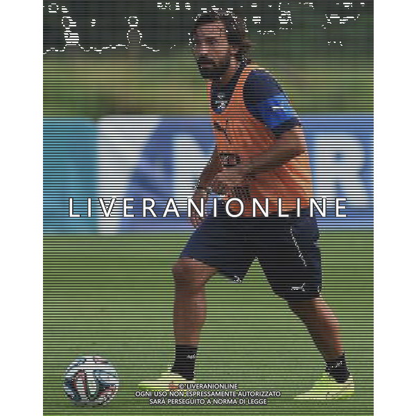 FIFA World Cup Brasile 2014 Mangaritiba (Rio de Janeiro) - 11.06.2014 Allenamento Italia Nella Foto:pirlo /Ph.Vitez-Ag. Aldo Liverani