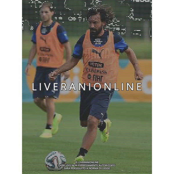 FIFA World Cup Brasile 2014 Mangaritiba (Rio de Janeiro) - 11.06.2014 Allenamento Italia Nella Foto:pirlo /Ph.Vitez-Ag. Aldo Liverani