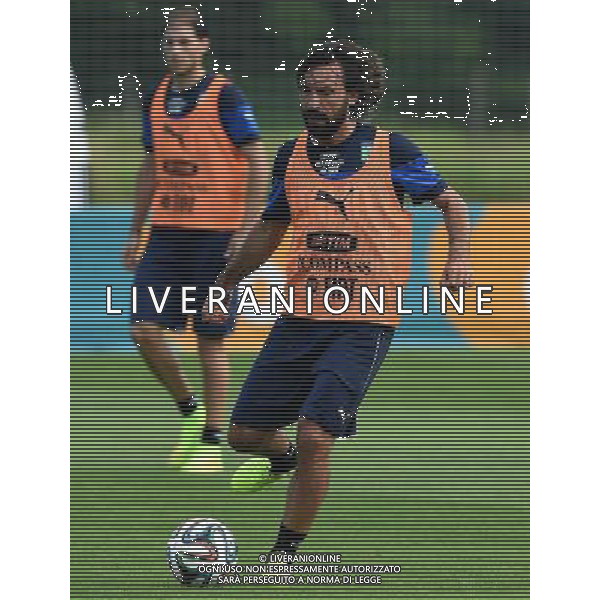 FIFA World Cup Brasile 2014 Mangaritiba (Rio de Janeiro) - 11.06.2014 Allenamento Italia Nella Foto:pirlo /Ph.Vitez-Ag. Aldo Liverani