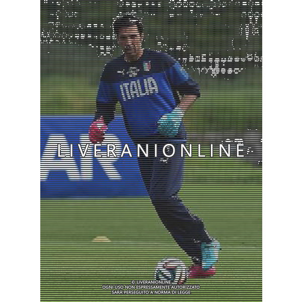 FIFA World Cup Brasile 2014 Mangaritiba (Rio de Janeiro) - 11.06.2014 Allenamento Italia Nella Foto:buffon /Ph.Vitez-Ag. Aldo Liverani