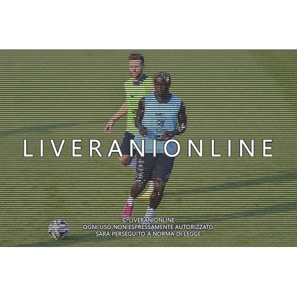 Bacary SAGNA / Yohan CABAYE - 11.06.2014 - Entrainement Equipe de France - Coupe du Monde 2014 Photo : Dave Winter / Icon Sport AG ALDO LIVERANI SAS ONLY ITALY