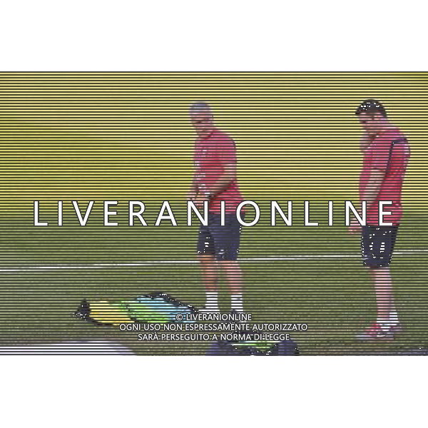 Didier DESCHAMPS / Xavier BOUSSARDON - 11.06.2014 - Entrainement Equipe de France - Coupe du Monde 2014 Photo : Dave Winter / Icon Sport AG ALDO LIVERANI SAS ONLY ITALY