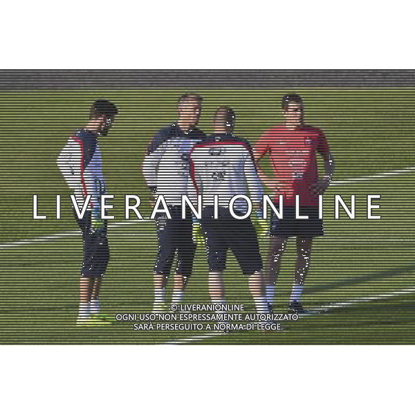 Hugo LLORIS / Mickael LANDREAU / Stephane RUFFIER / Franck RAVIOT - 11.06.2014 - Entrainement Equipe de France - Coupe du Monde 2014 Photo : Dave Winter / Icon Sport AG ALDO LIVERANI SAS ONLY ITALY