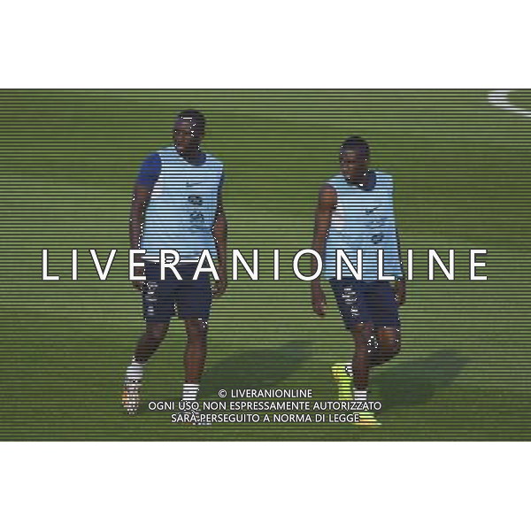 Moussa SISSOKO / Blaise MATUIDI - 11.06.2014 - Entrainement Equipe de France - Coupe du Monde 2014 Photo : Dave Winter / Icon Sport AG ALDO LIVERANI SAS ONLY ITALY