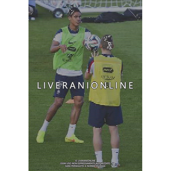 Raphael VARANE - 11.06.2014 - Entrainement Equipe de France - Coupe du Monde 2014 Photo : Dave Winter / Icon Sport AG ALDO LIVERANI SAS ONLY ITALY