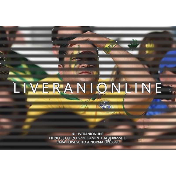 FIFA World Cup Brasile 2014 Gruppo A San Paolo - 12.06.2014 Brasile-Croazia Nella Foto:tifosi /Ph.Vitez-Ag. Aldo Liverani