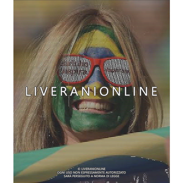 FIFA World Cup Brasile 2014 Gruppo A San Paolo - 12.06.2014 Brasile-Croazia Nella Foto:tifosi /Ph.Vitez-Ag. Aldo Liverani