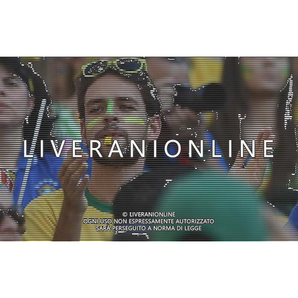 FIFA World Cup Brasile 2014 Gruppo A San Paolo - 12.06.2014 Brasile-Croazia Nella Foto:tifosi /Ph.Vitez-Ag. Aldo Liverani