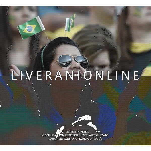 FIFA World Cup Brasile 2014 Gruppo A San Paolo - 12.06.2014 Brasile-Croazia Nella Foto:tifosi /Ph.Vitez-Ag. Aldo Liverani