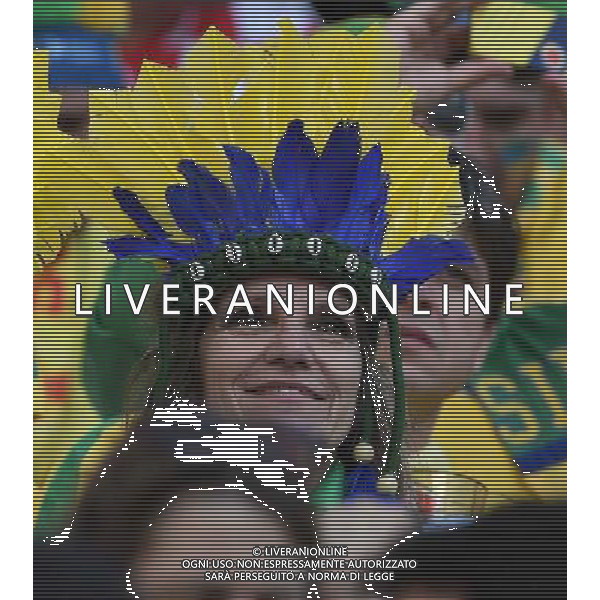 FIFA World Cup Brasile 2014 Gruppo A San Paolo - 12.06.2014 Brasile-Croazia Nella Foto:tifosi /Ph.Vitez-Ag. Aldo Liverani