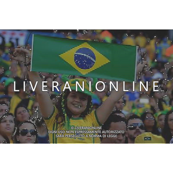 FIFA World Cup Brasile 2014 Gruppo A San Paolo - 12.06.2014 Brasile-Croazia Nella Foto:tifosi /Ph.Vitez-Ag. Aldo Liverani