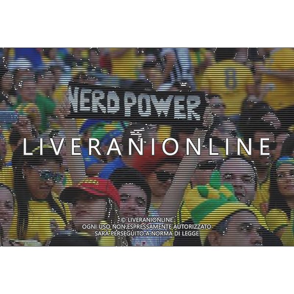 FIFA World Cup Brasile 2014 Gruppo A San Paolo - 12.06.2014 Brasile-Croazia Nella Foto:tifosi /Ph.Vitez-Ag. Aldo Liverani