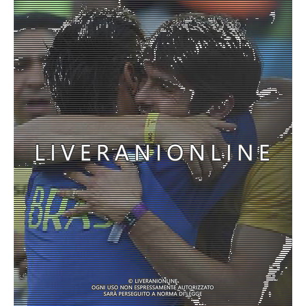 FIFA World Cup Brasile 2014 Gruppo A San Paolo - 12.06.2014 Brasile-Croazia Nella Foto:kaka\' neymar /Ph.Vitez-Ag. Aldo Liverani
