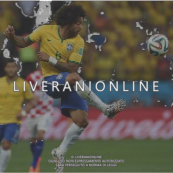 FIFA World Cup Brasile 2014 Gruppo A San Paolo - 12.06.2014 Brasile-Croazia Nella Foto:marcelo /Ph.Vitez-Ag. Aldo Liverani