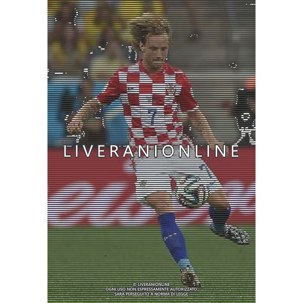 FIFA World Cup Brasile 2014 Gruppo A San Paolo - 12.06.2014 Brasile-Croazia Nella Foto:rakitic /Ph.Vitez-Ag. Aldo Liverani